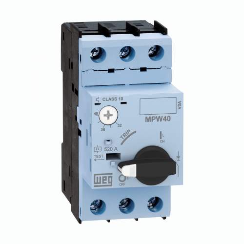 GUARDAMOTOR MPW40 - PROTECCIN TERMOMAGNTICA LNEA AZUL 32...40A